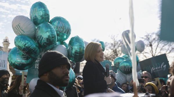 Alliance Defending Freedom rally with balloons